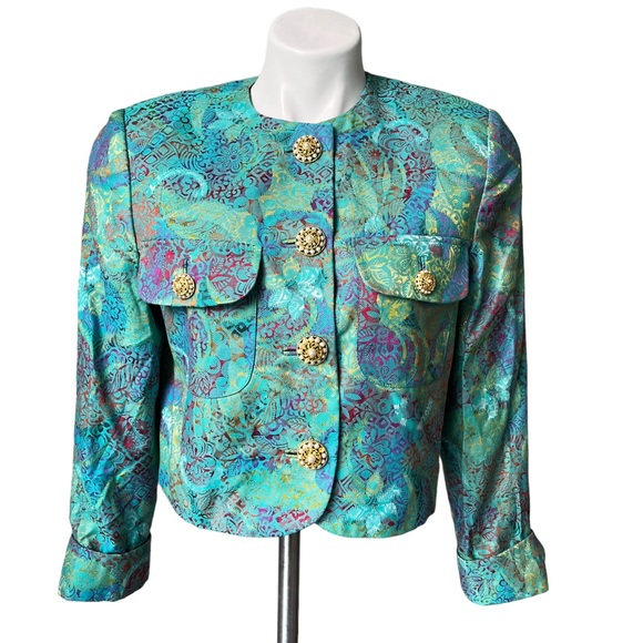 Vintage 80's Doncaster Custom Cropped Jacket Blazer